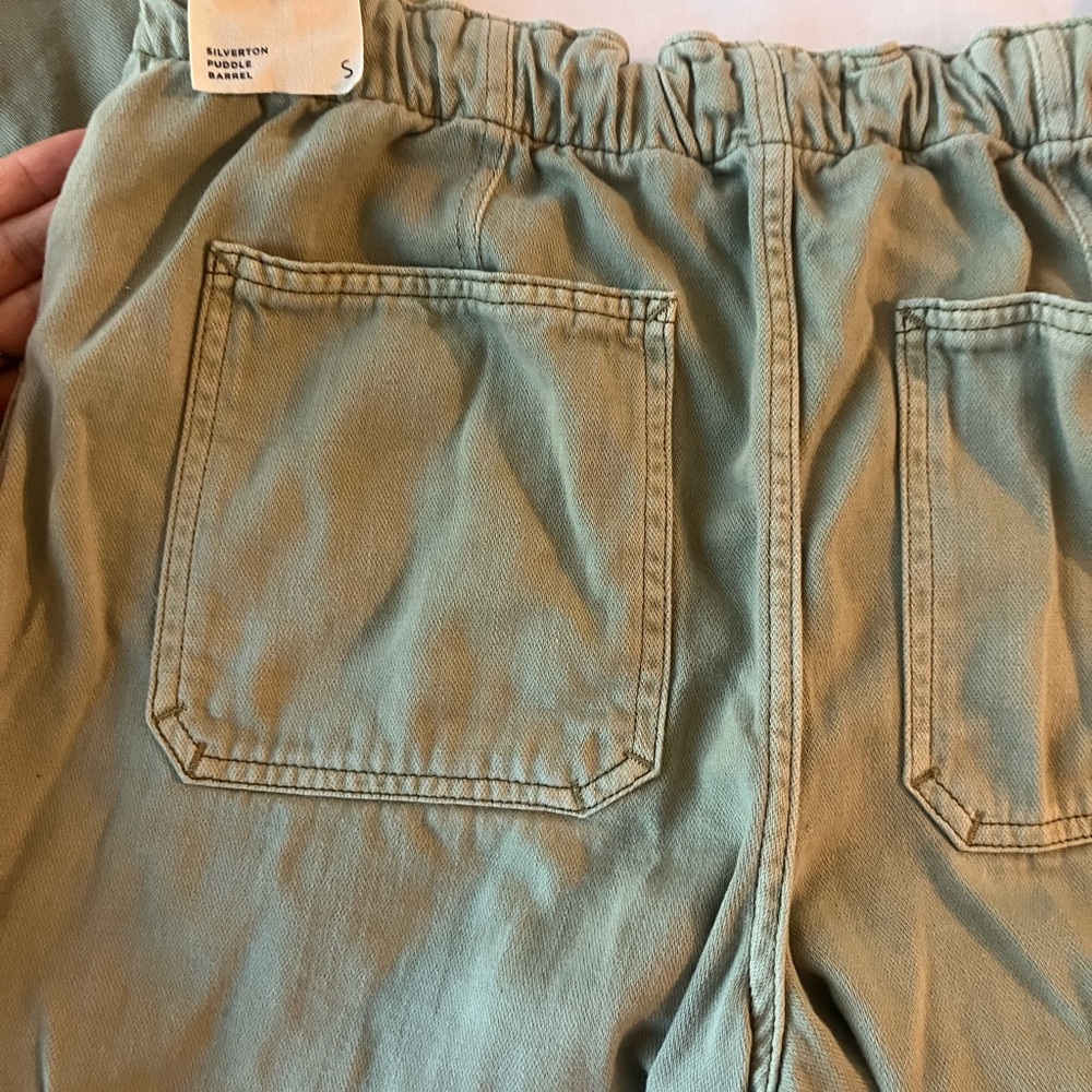 Free People We The Free Silverton pull-on barrel jeans Small - Picture 2 of 5